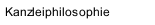 Kanzleiphilosophie